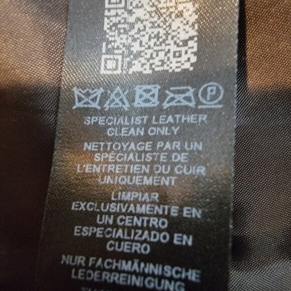 ASOS Design Oversized Biker Jacket - Real Leather with Stitch Detail - Picture 11 of 16